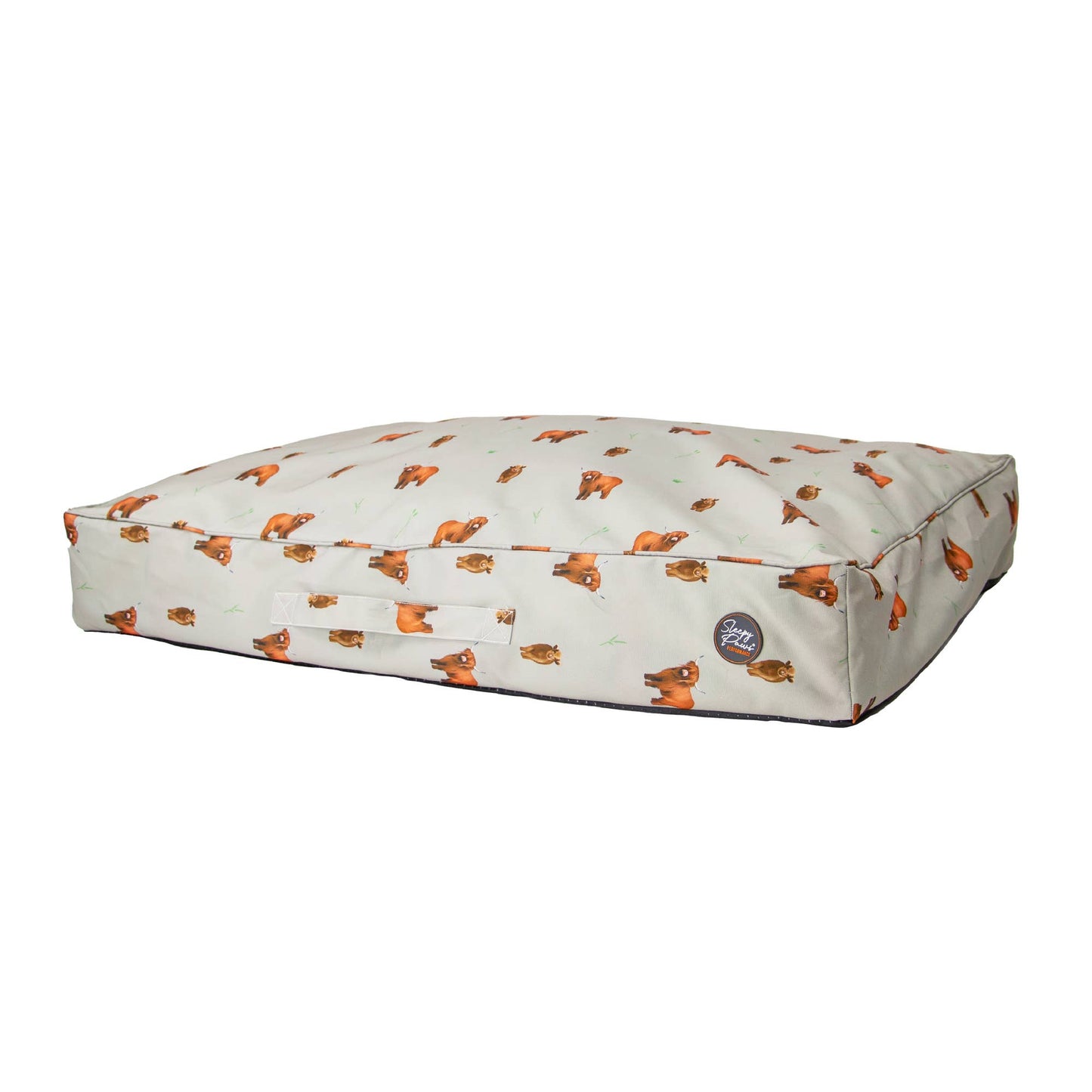 Ancol Pet Products Ltd - Limited Edition Highland Cow Mattress 100 x 70 cm