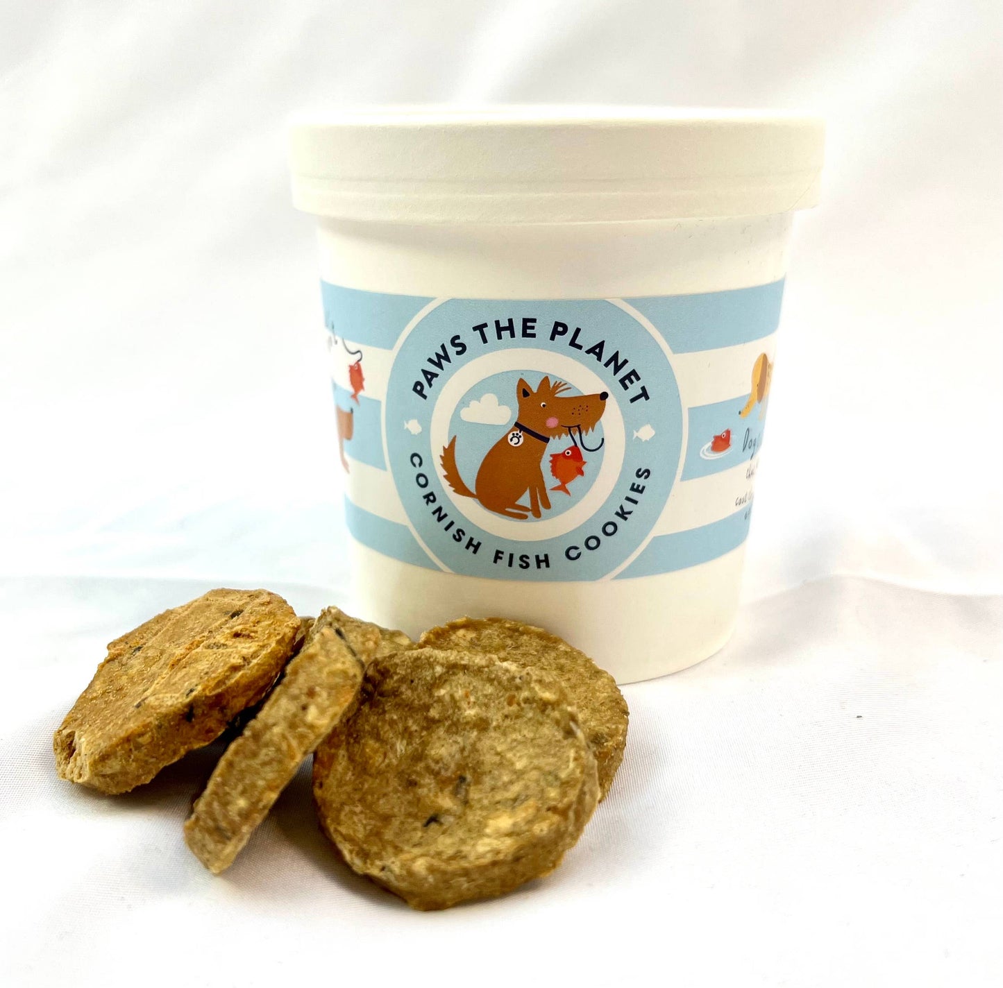Sustainable Fish Cookie Dog Treats