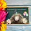 Holey Moley Mole Birthday  |  Eco Friendly Card  Cute Colour