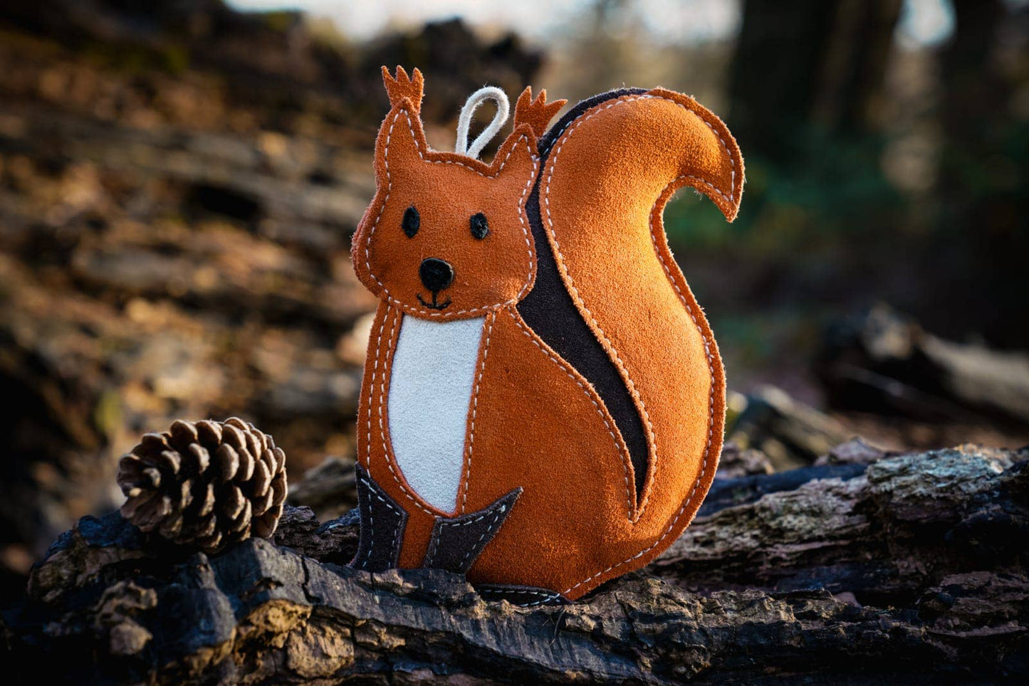 Aurora Paws - Hazel the Red Squirrel (Cat Nip Infused) Eco Dog and Cat Toy