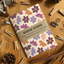 Bright Floral Handmade A6 Size Notebook