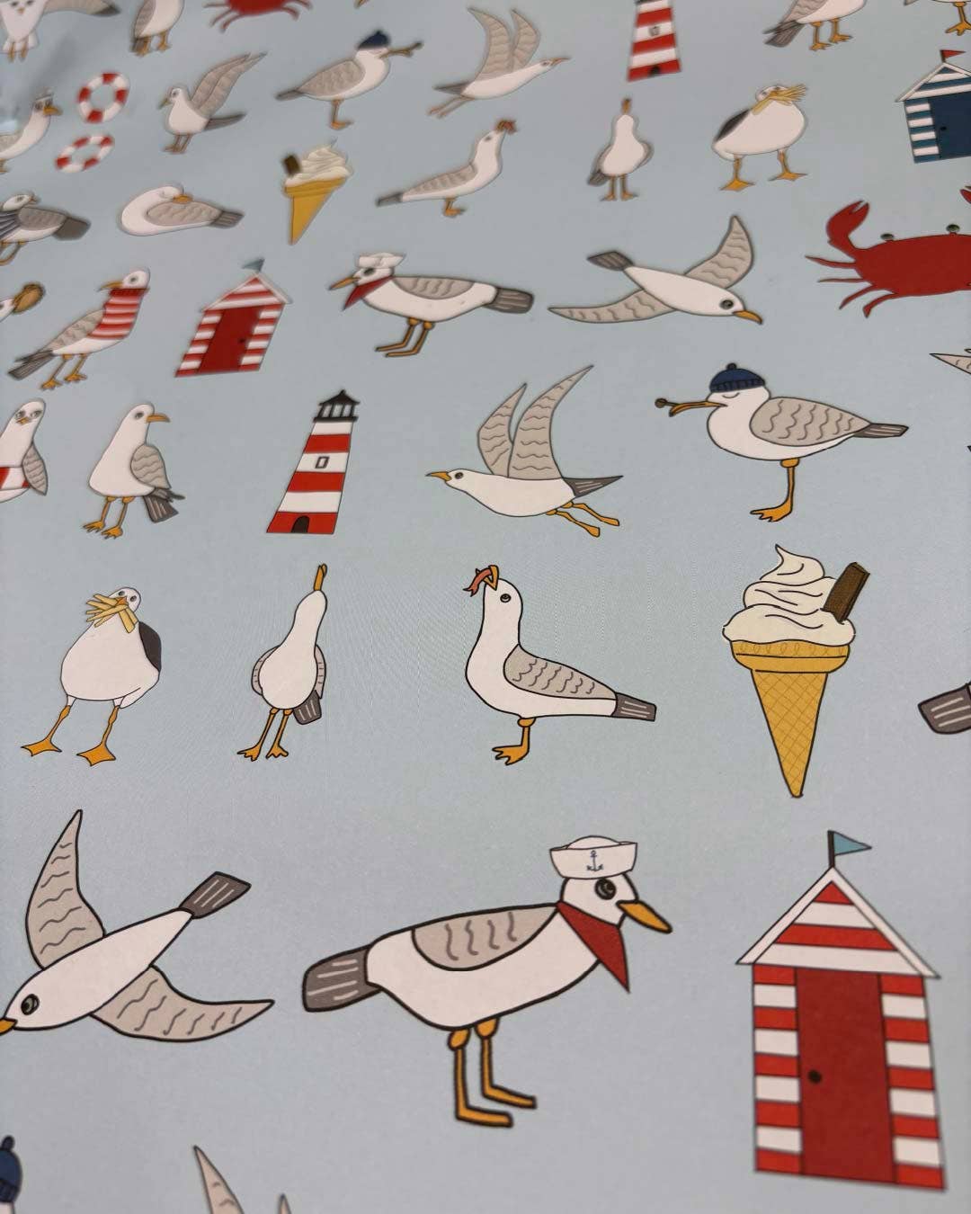 Gift Wrap - Seagulls