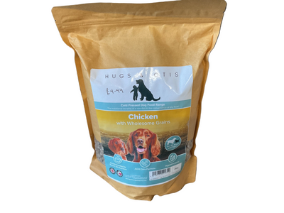Hugs & Otis Cold Pressed Dog Food - Chicken with wholesome grains 2kg