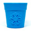 Flower Pot Durable Rubber Treat Dispenser & Enrichment: Green