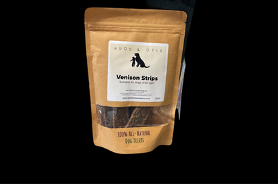 Hugs & Otis Venison Strips 190g