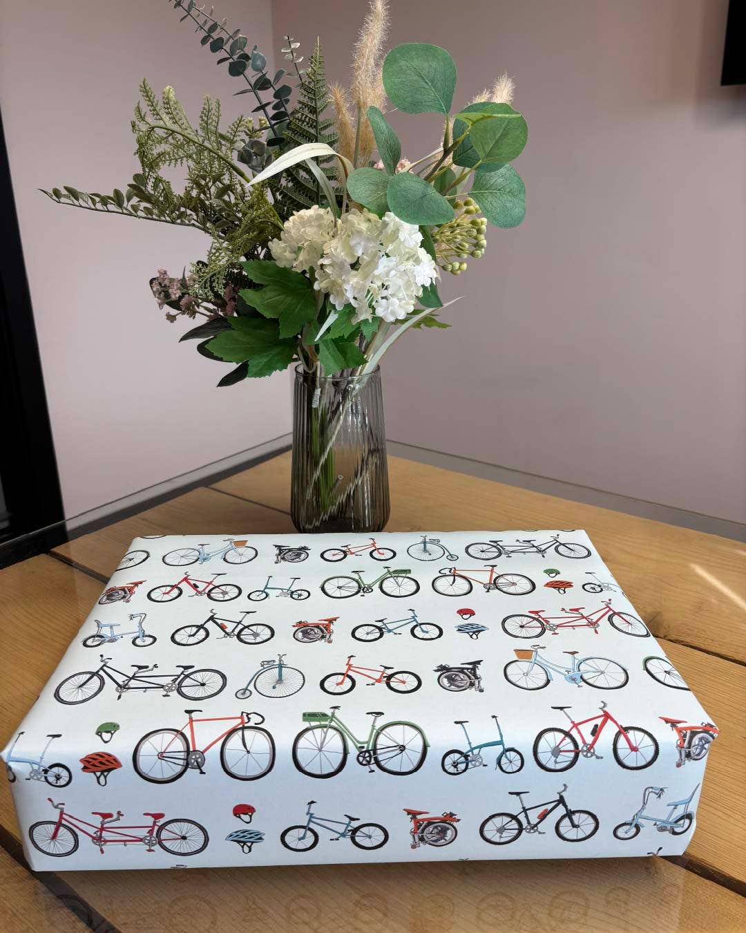 Gift Wrap - Cycling