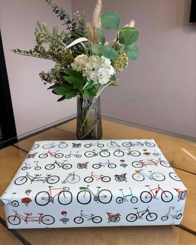 Gift Wrap - Cycling