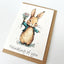Plantable Seed Greetings Card - Thinking of You Bunny