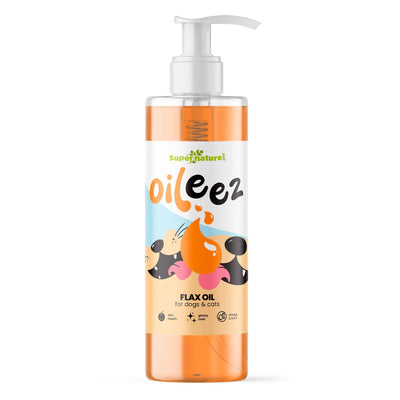 Supernature Oileez Flaxseed Oil for Dogs & Cats 500ml