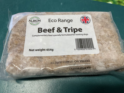 Albion Eco Range Beef & Tripe Mince (454g)