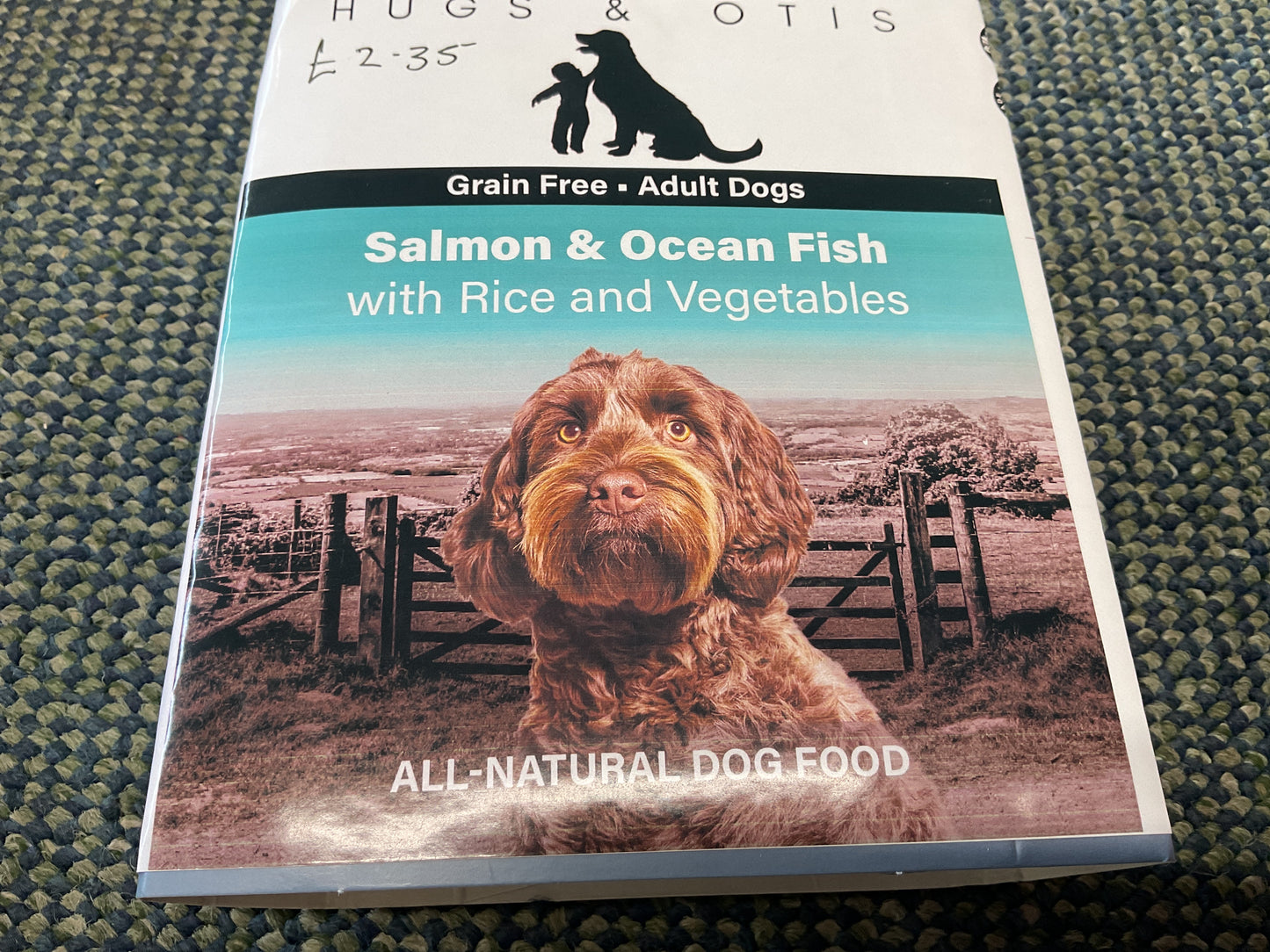 Hugs & Otis Salmon & Ocean Fish with Rice and Vegetables