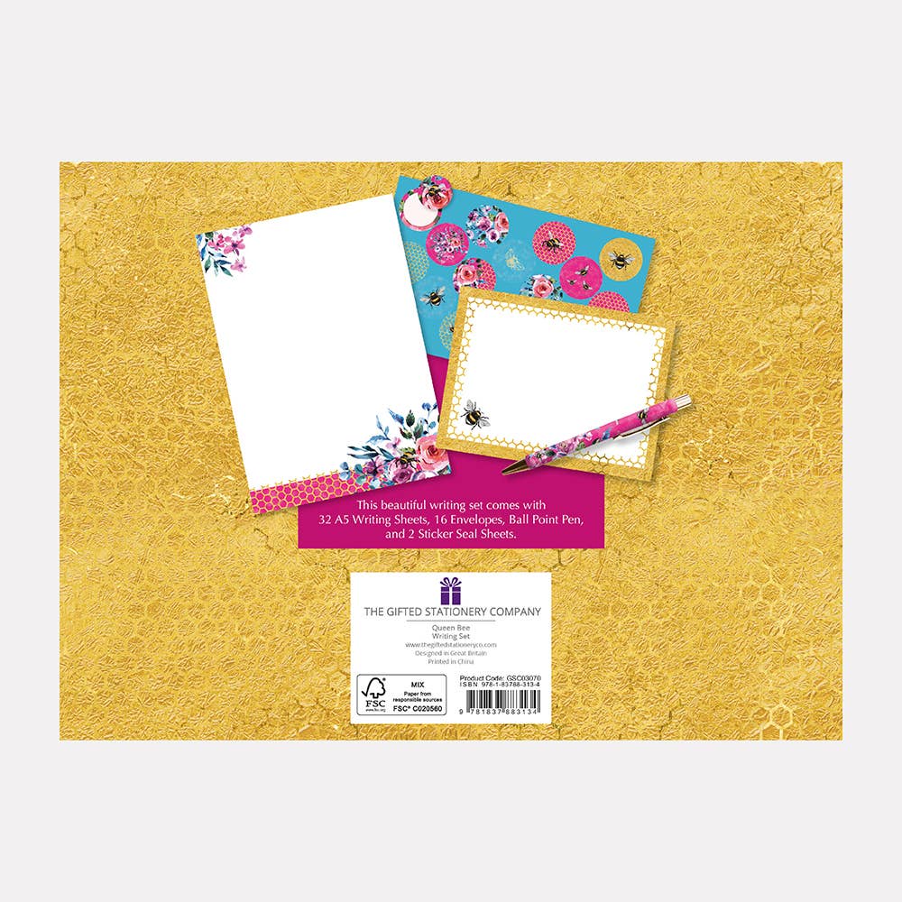 Writing Set - Queen Bee