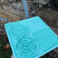 Bodhi & The Birchtree - Square Slow Feeder Mat - Mint
