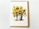 Plantable Greetings Card - Sunflowers