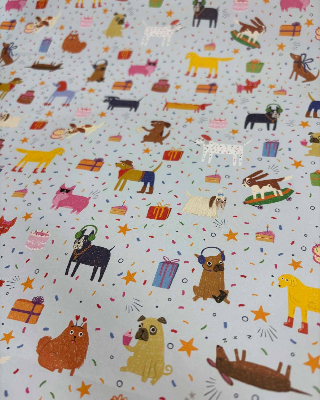 Gift Wrap - New Dog Wrap