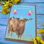Highland Cow Birthday | Eco Friendly Card Cute Colourful