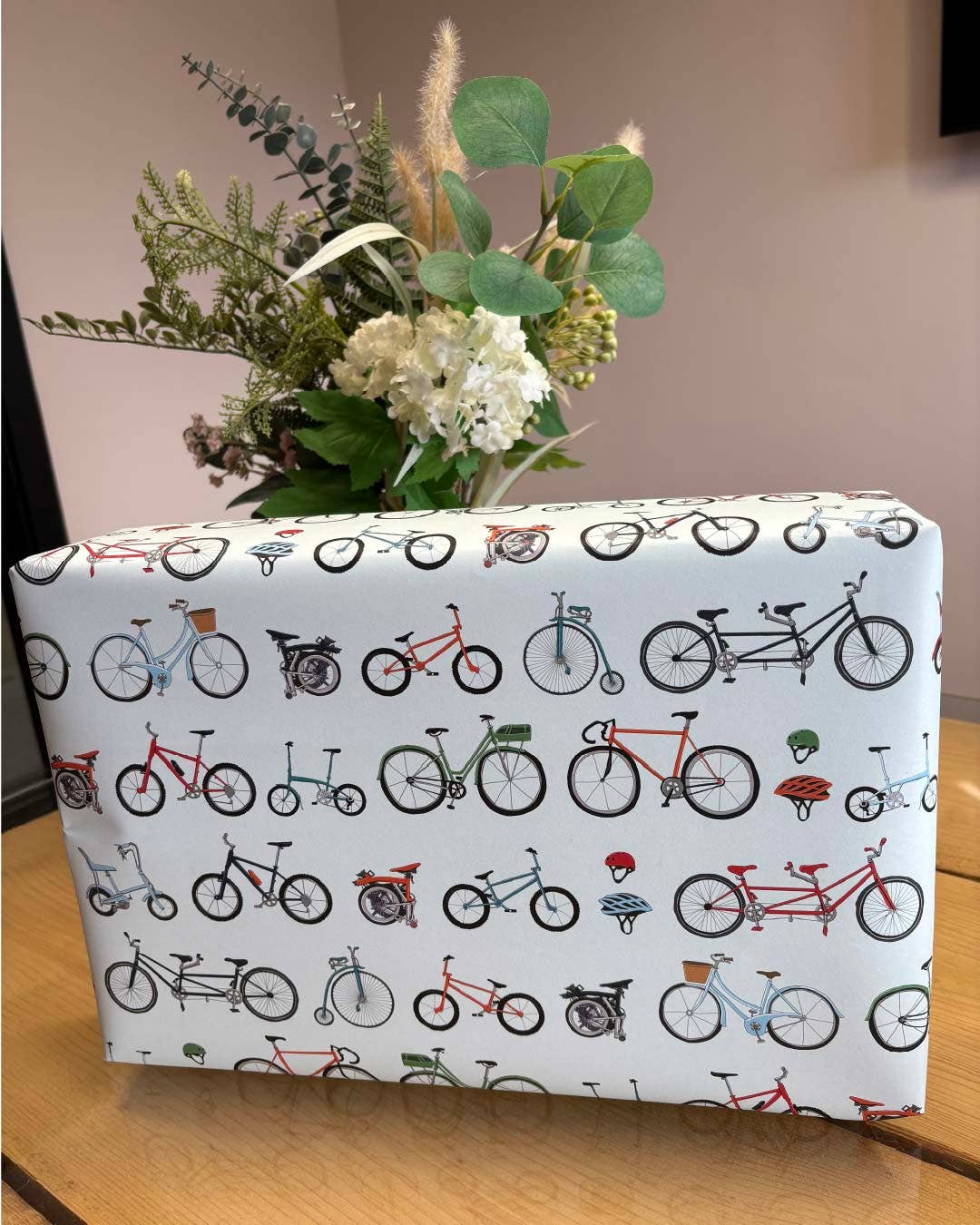 Gift Wrap - Cycling