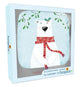 Polar Bear With Scarf- Christmas Card -Hospice-Second Nature