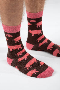 BAMBOO SOCKS | PIG SOCKS | FARM ANIMAL SOCKS