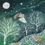 Glitter and Earth - Winter owl