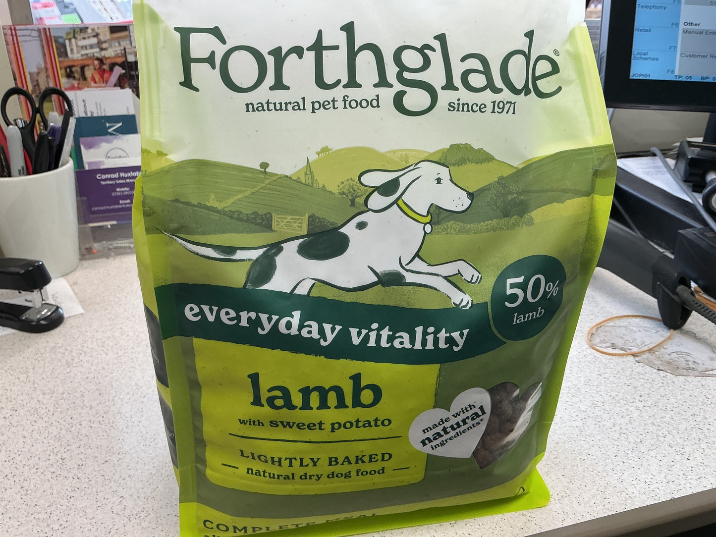 Forthglade lightly baked natural dry dog food 2kg