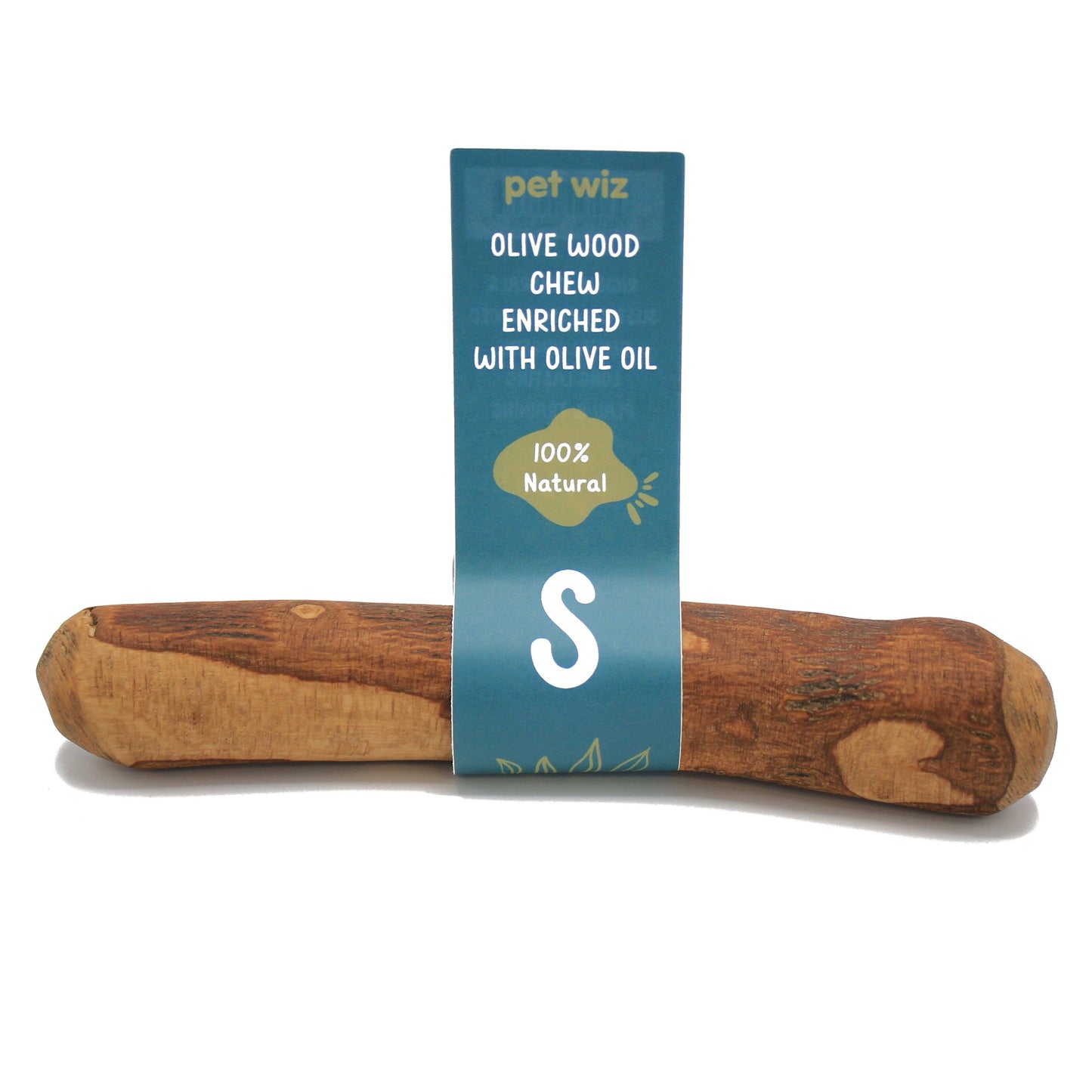 Pet Wiz - Olive Wood Chew - Enriched with Olive Oil