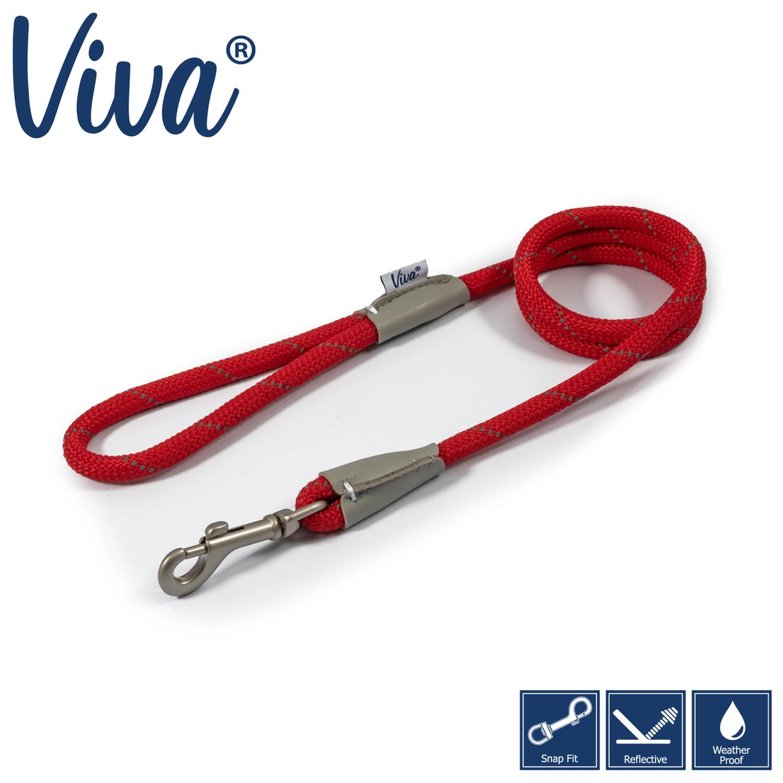 Ancol Viva Rope Snap Lead 107x1.0 cm 30kg