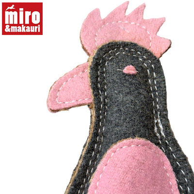 Perry Parrot - Woollen Felt Dog Toy
