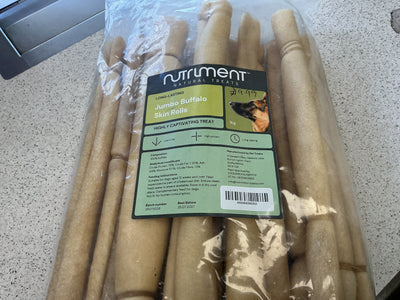 Nutriment jumbo buffalo skin rolls x 1 kg
