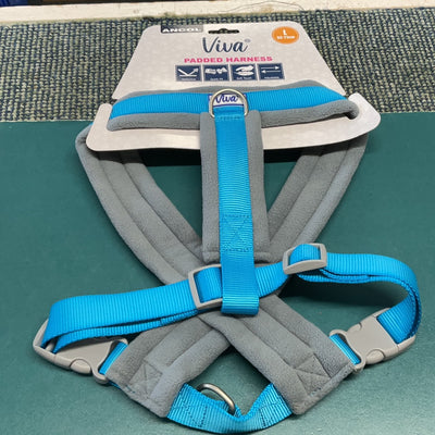 Viva Padded Harness Blue