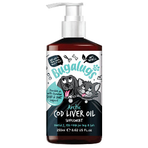 Bugalugs Arctic Cod Liver Oil Supplement for Dogs & Cats 250ml