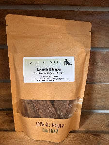 Hugs & Otis Lamb Strips 150g