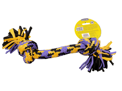 Ancol Play Time Tricoloured T-Shirt Rope Tug