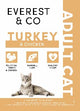 Everest & Co Connoisseur Turkey and Chicken Adult Cat