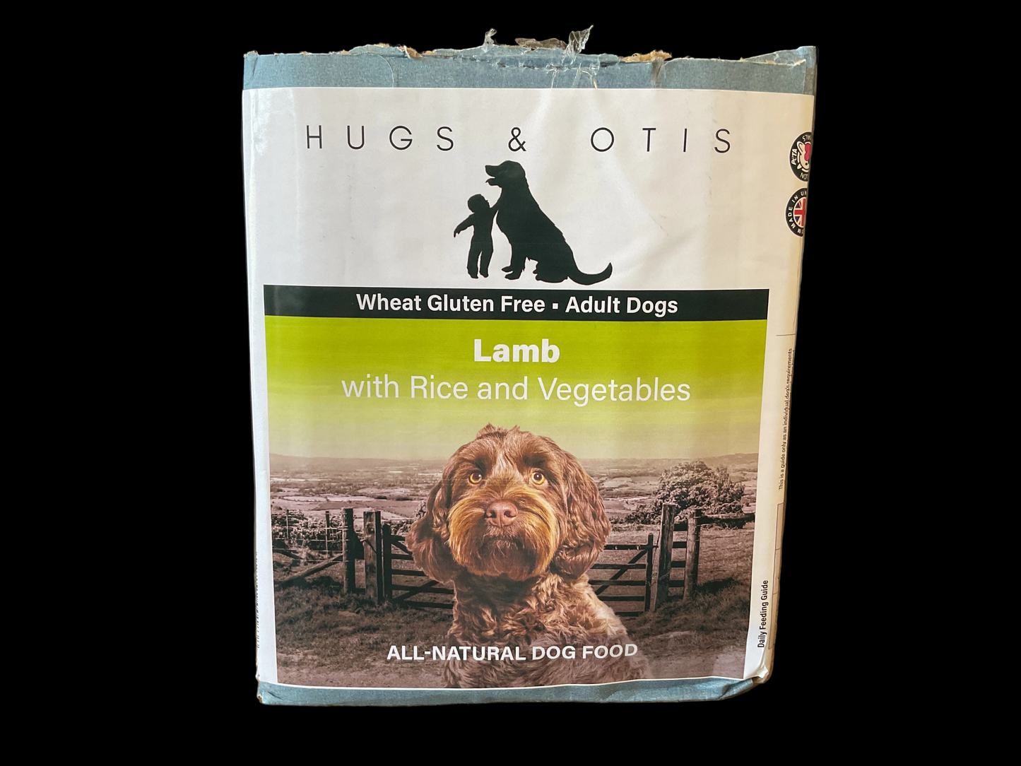 Hugs & Otis Lamb with Rice and Vegetables