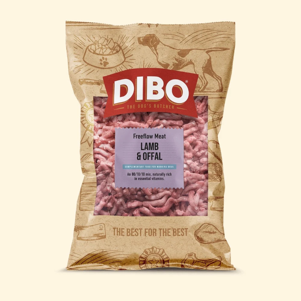 Dibo Freeflow Mince Lamb & Offal 1kg