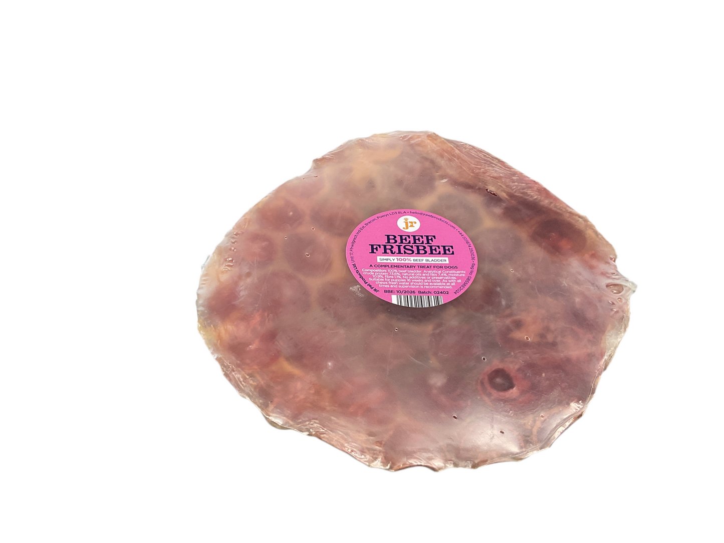Beef frisbee