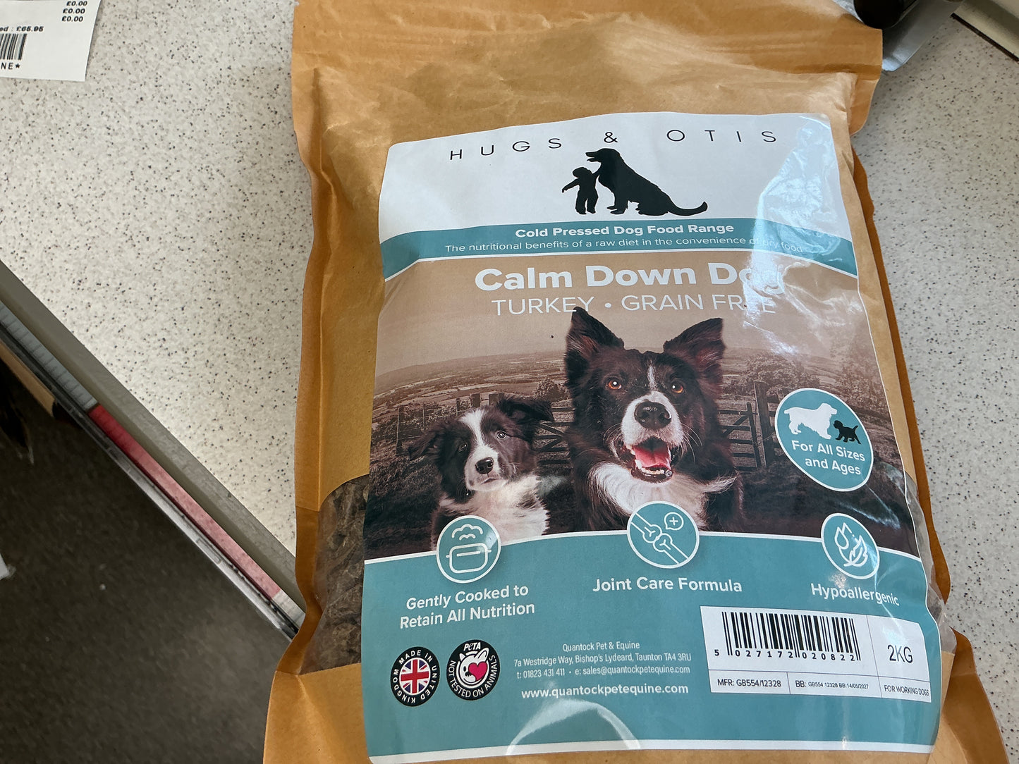 Hugs & Otis Calm Down Dog 2kg