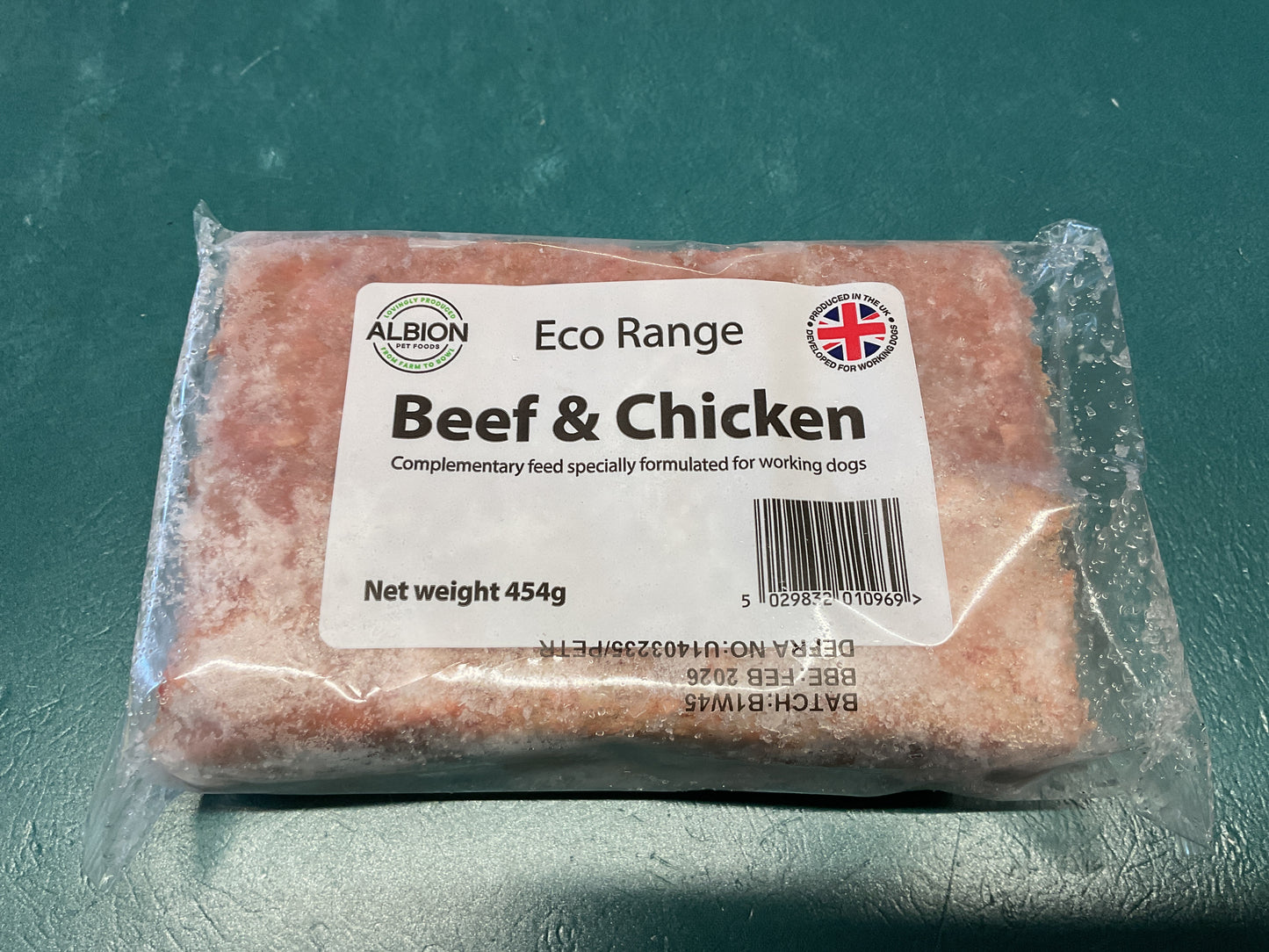 Albion Eco Range Beef & Chicken Mince (454g)