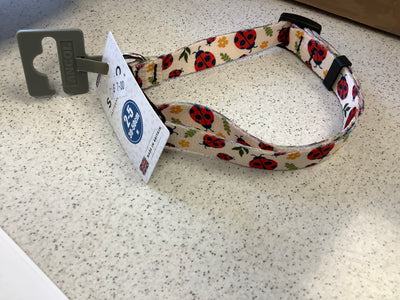 Ancol Soho adjustable collar Ladybird size 2-5