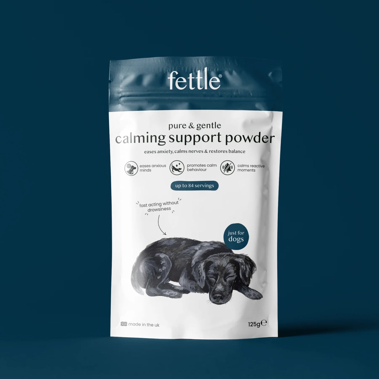 Fettle Calming Support Powder 125g