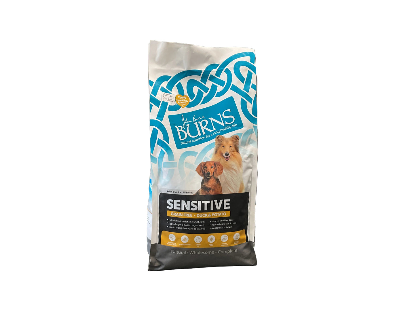 Burns Adult & Senior Sensitive + Duck and Potato 2kg