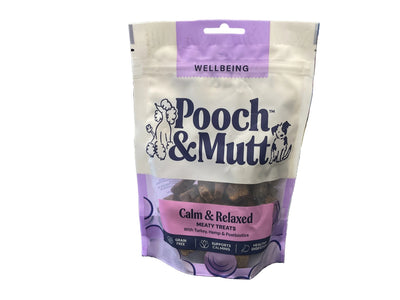 Pooch and Mutt Calm & Relaxed Postbiotic Meaty Treats 120g