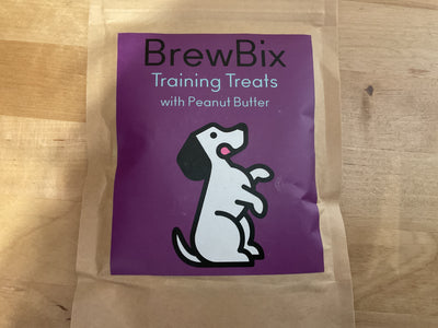 BrewBix Training Treats with Peanut Butter 50g