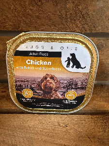 Hugs & Otis Chicken with Rabbit and Superfoods 300g