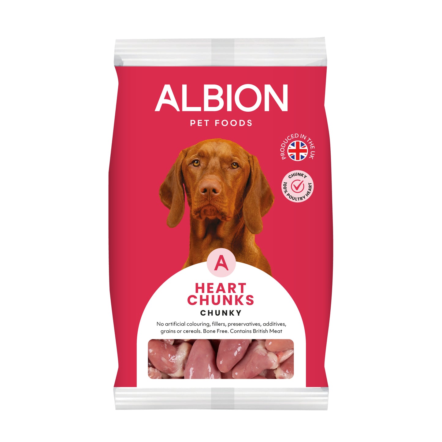 Albion Poultry Heart Chunks (1kg)