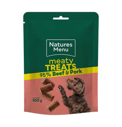 Natures Menu Dog Treats Beef 100g