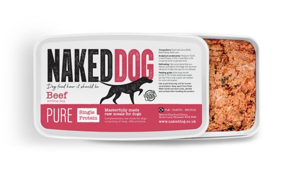 Naked Dog Pure Beef 2 x 500g