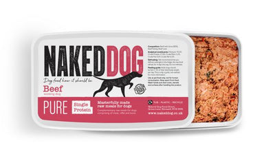 Naked Dog Pure Beef 2 x 500g