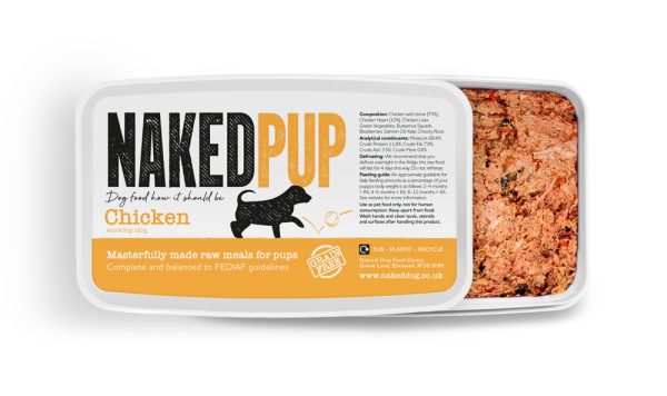 Naked Pup Chicken 2 x 500g